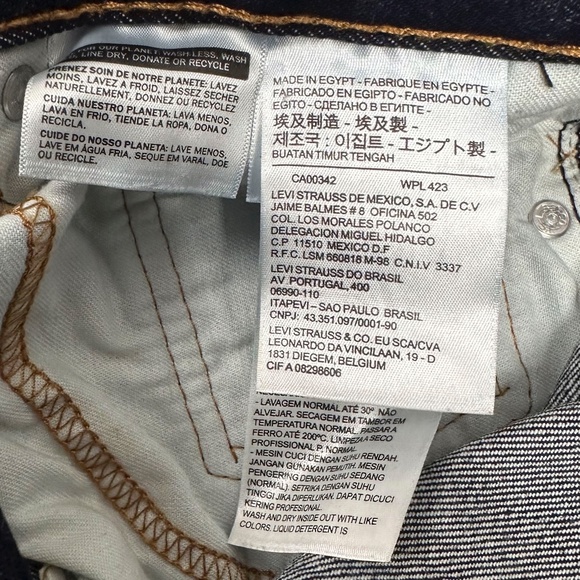 New Without Tags 505 Levi's Jeans Size 31/34 - Picture 4 of 4